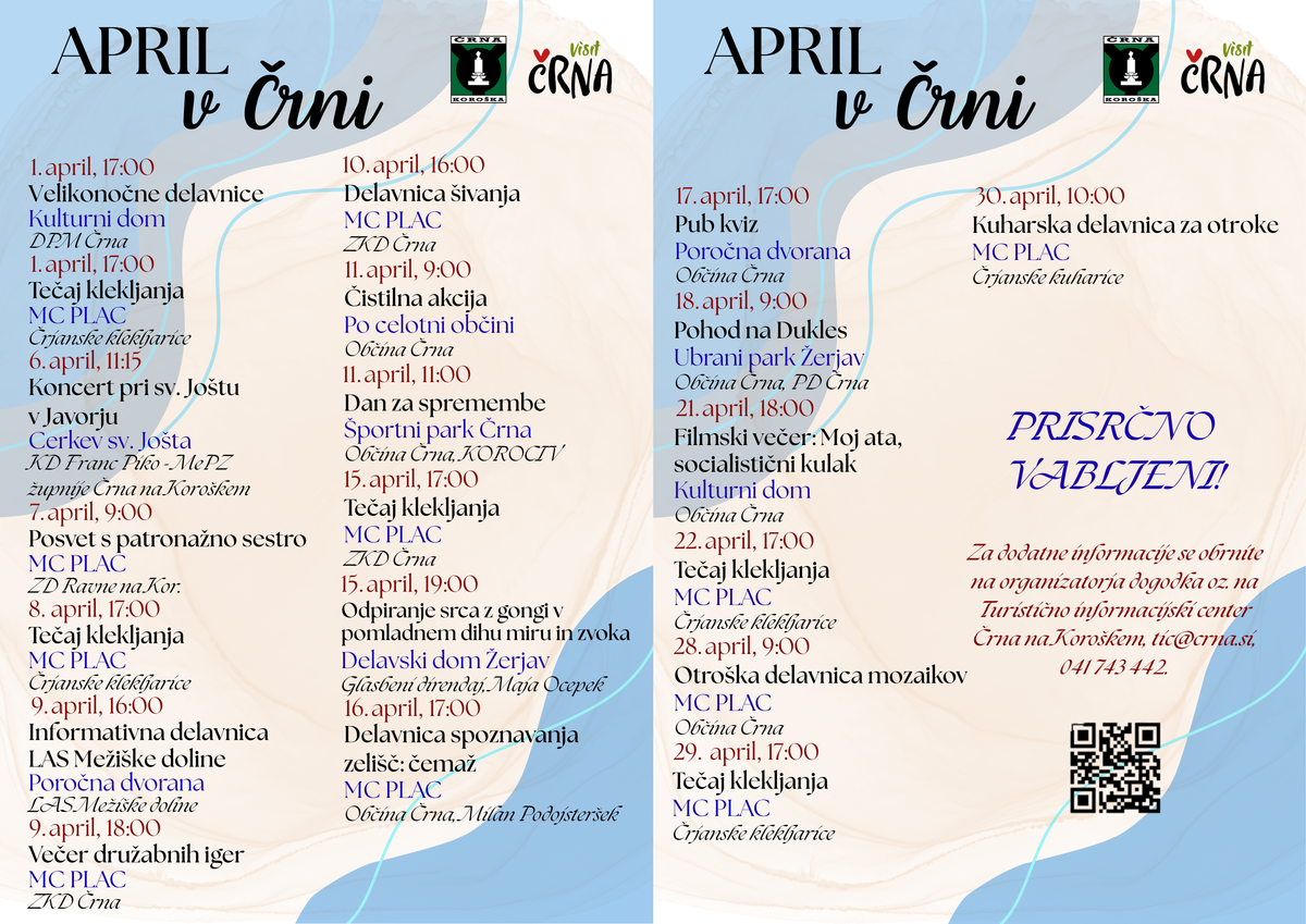 APRIL V ČRNI